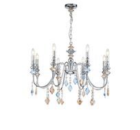 Подвесная люстра Lucia Tucci MAYA MAYA 4450.8 chrome