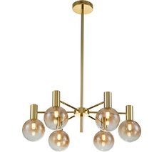 Люстра потолочная на штанге (13015/6R Gold) Indigo V000220