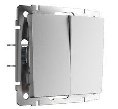 Выключатель двухклавишный Werkel a063609_WR