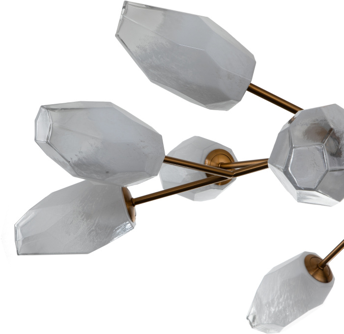 Люстра потолочная на штанге (13003/12C Brass) Indigo V000005