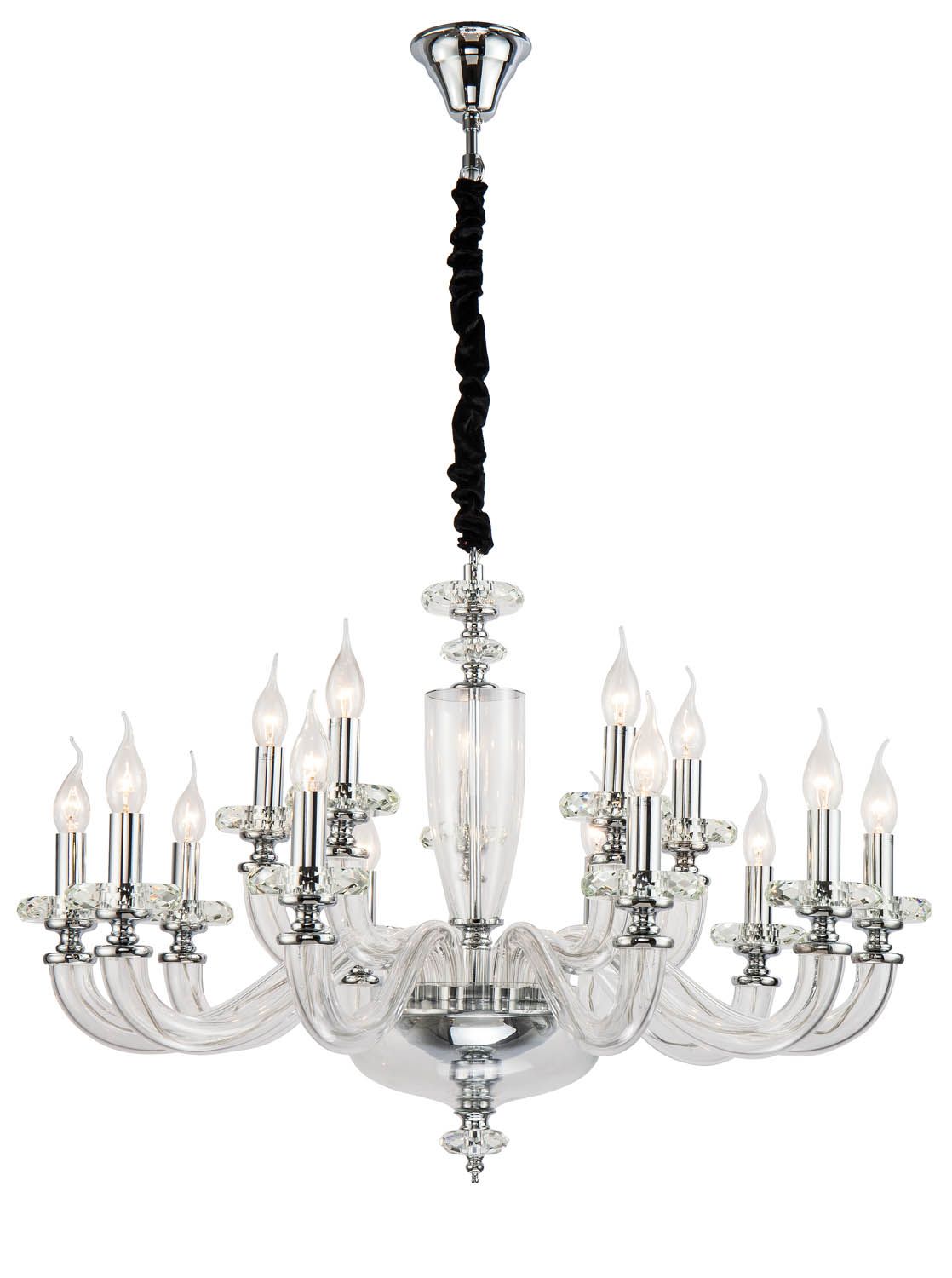 Подвесная люстра Lucia Tucci ASHANTI ASHANTI 1255.15 clear