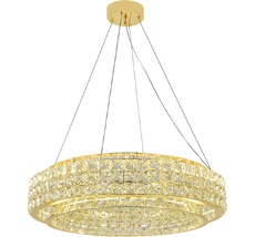 Подвесной хрустальный светильник LED (12044/B/1P Gold) Indigo V000099L