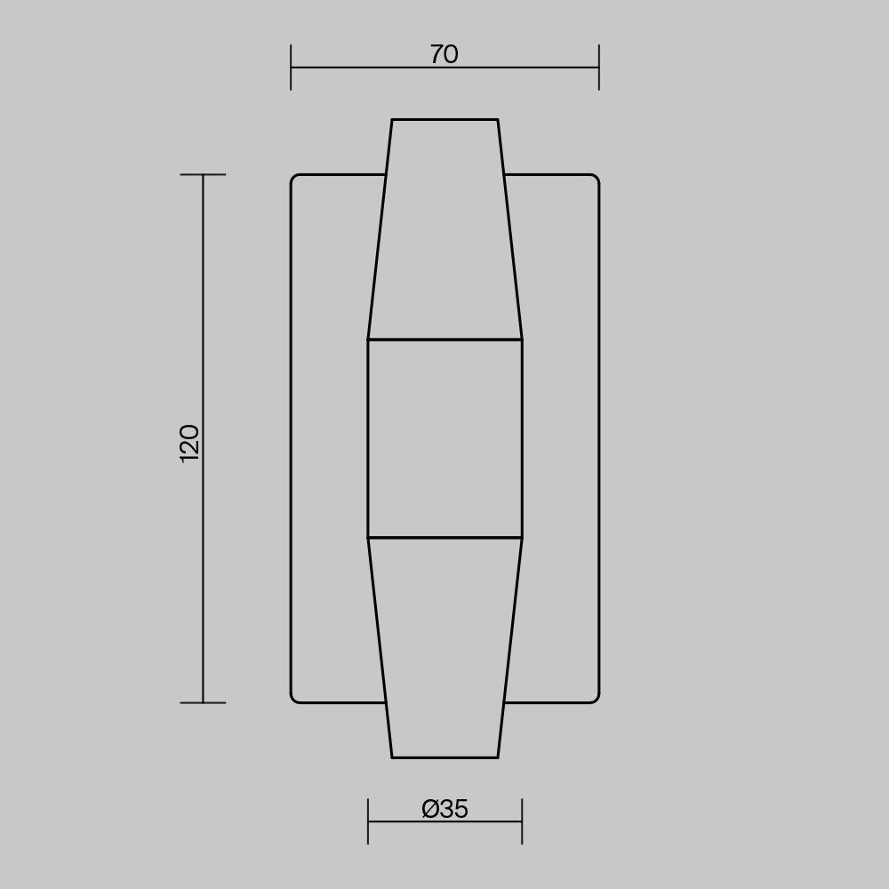 Настенный светильник Maytoni Arana MOD401WL-L6BS3K_MY