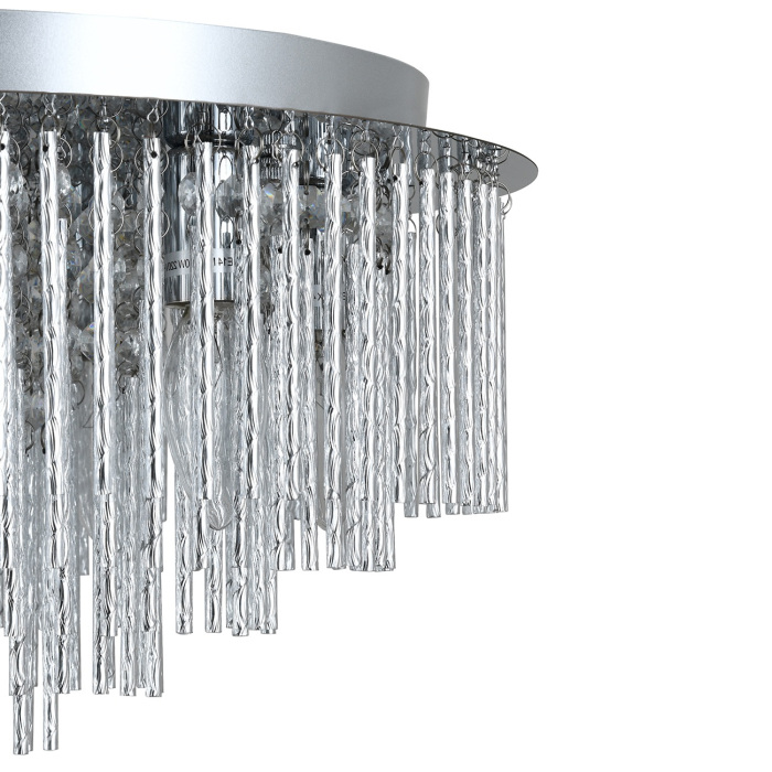 Потолочная люстра круглая Escada 2126/7S Chrome_ESC