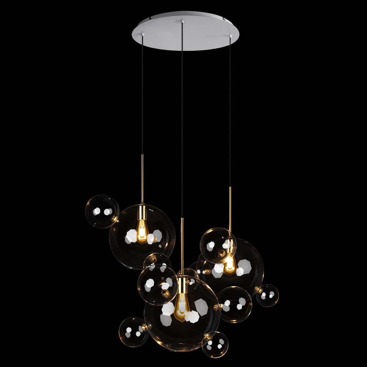 Подвесной светильник LOFT IT Bolle 2034-D3_LF