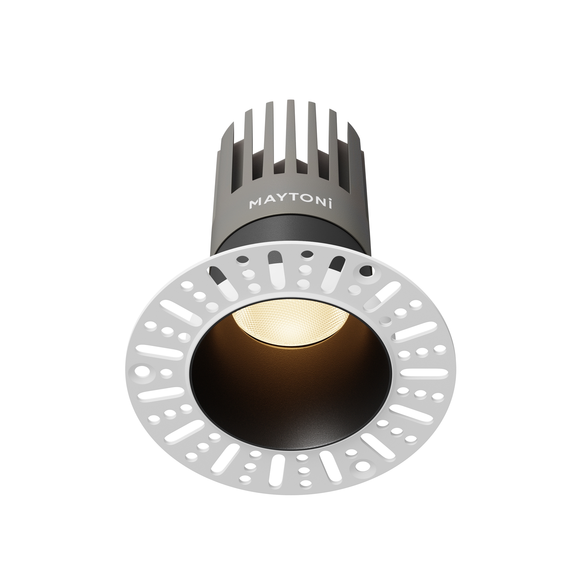Встраиваемый светильник Maytoni Dip DL122-15W-3K-TRS-B_MY