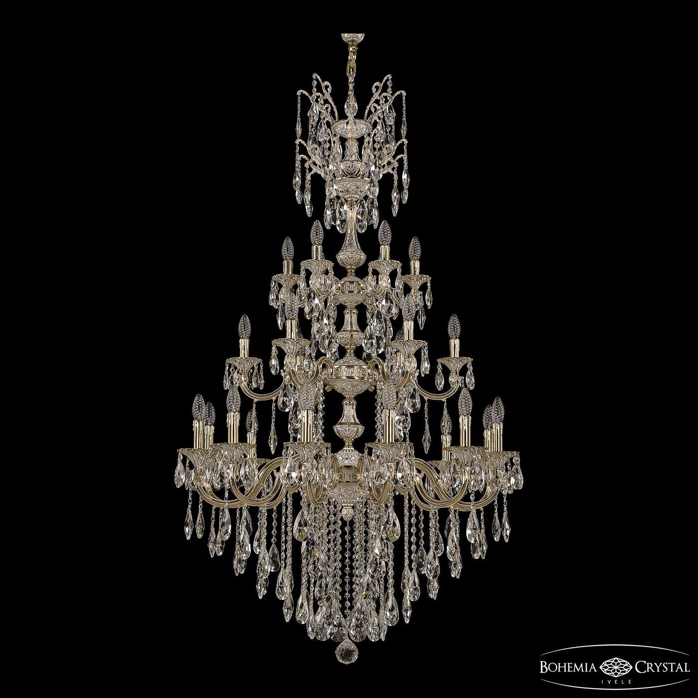 

Хрустальная люстра Bohemia Ivele 72101/12+6+6/300/XL/3d B GW, 72101/12+6+6/300/XL/3d B GW