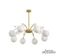 Потолочная люстра Arte Milano Neapolis 273802/8 GD