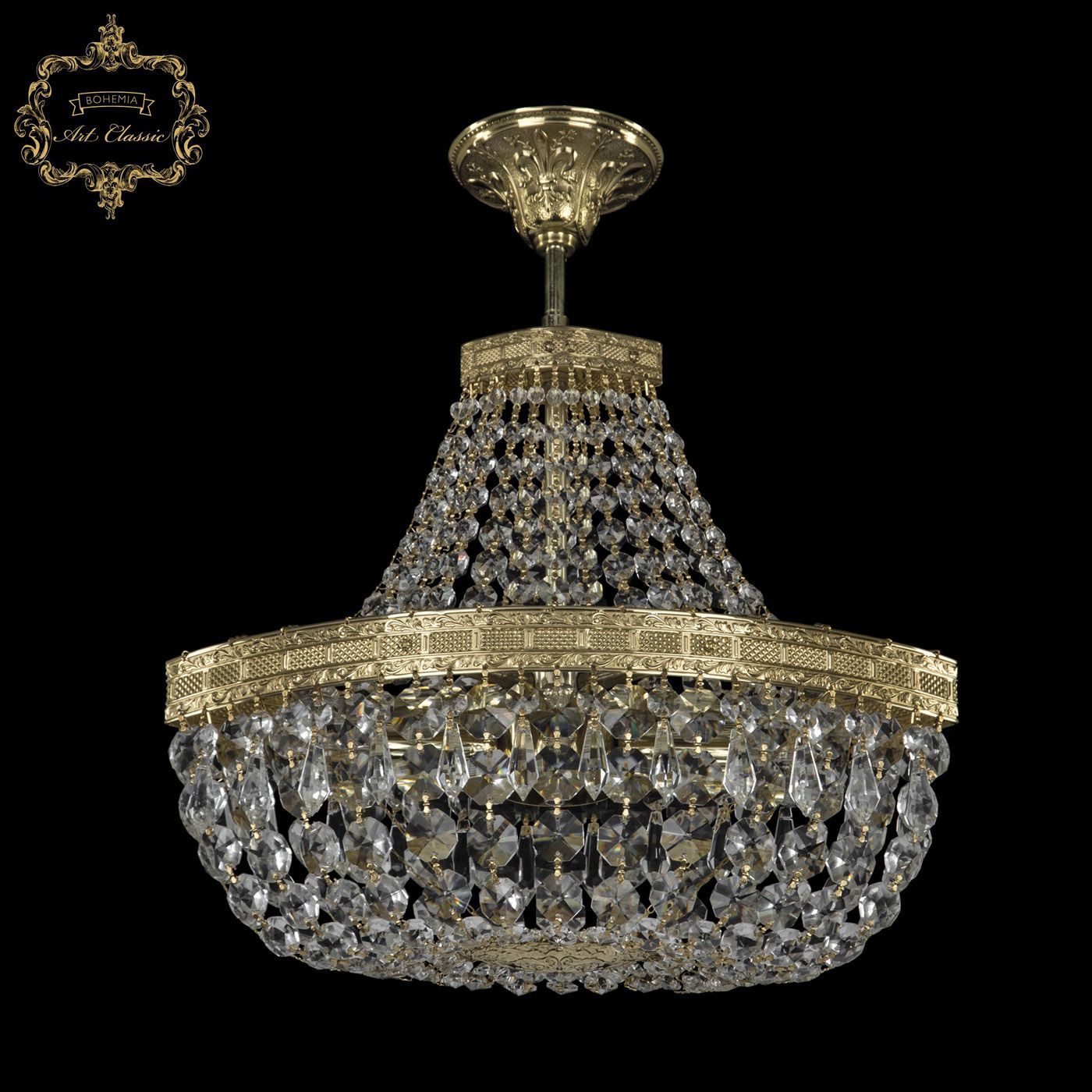 

Потолочный светильник Bohemia Art Classic 21.013.H1.35SP.G, 21.013.H1.35SP.G