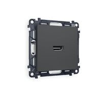 Розетка HDMI 2.0 Ambrella Volt ALFA мягкое касаниеV/500mA 2.0GHz 5-18Gbit/s QUANT MA914010_AMB