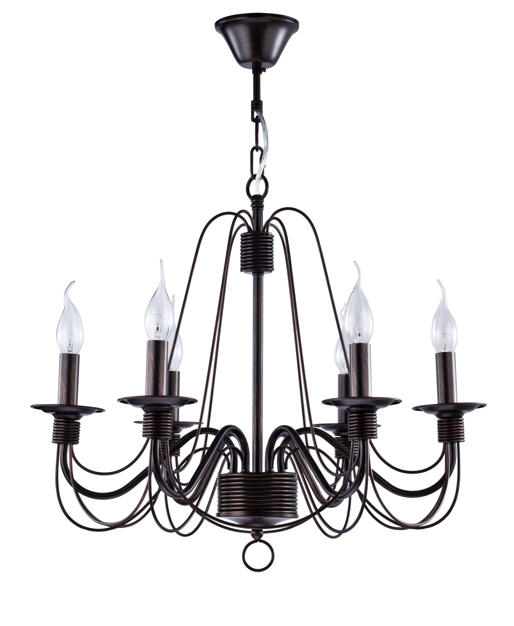 Подвесная люстра Freya FR2046-PL-06-BR_MY