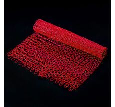 Сетка Stylnet Красная в Рулоне, Гибкий ПВХ, 10 x 1 м SDL1800-R