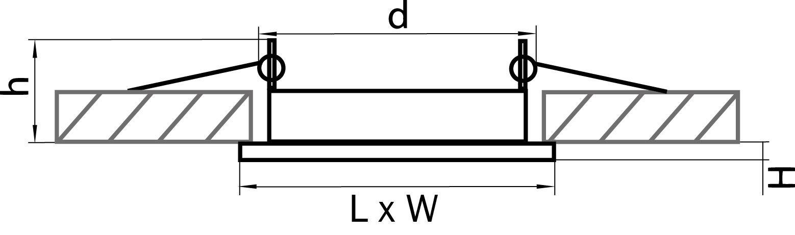 Светильник точечный встраиваемый Lightstar Tensio 212127_LS
