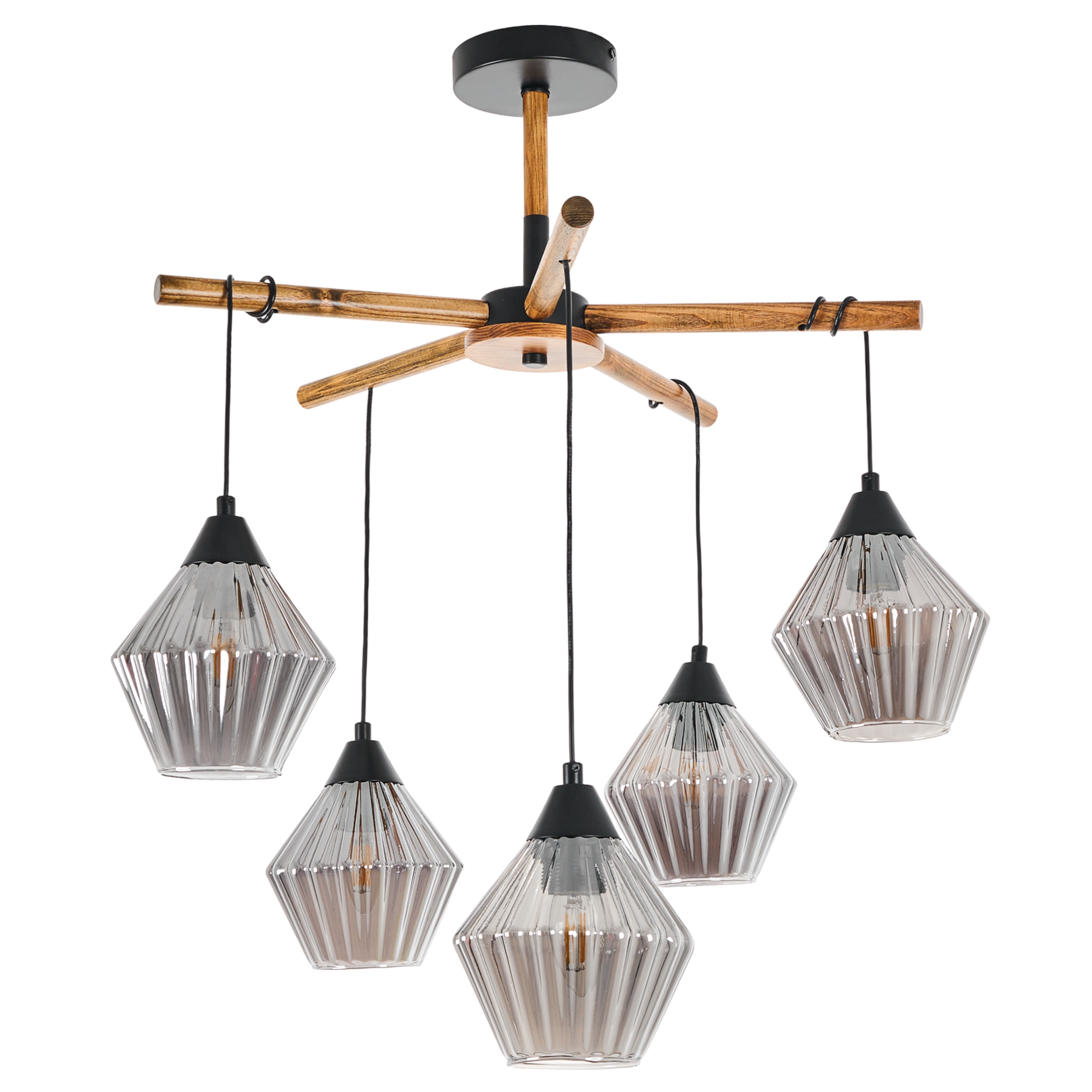 Потолочная люстра на штанге MyFar Bella MR1771-5C