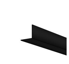 Рассеиватель для профиля 16?16 (Угол, Чёрный, 2 м), ALM-1616S-B-DF-2M 642028 Maytoni 642028_MY