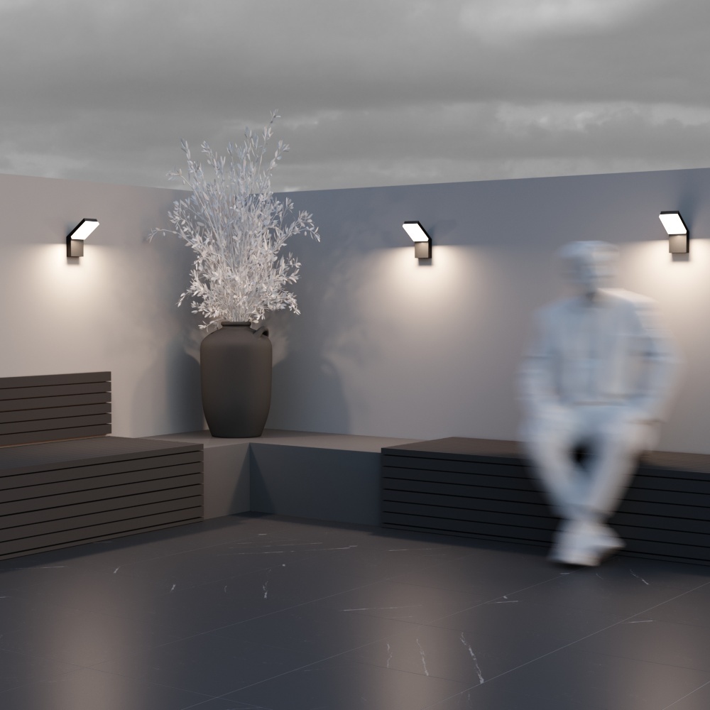 Уличный светильник Maytoni Paso O595WL-L12B3K_MY