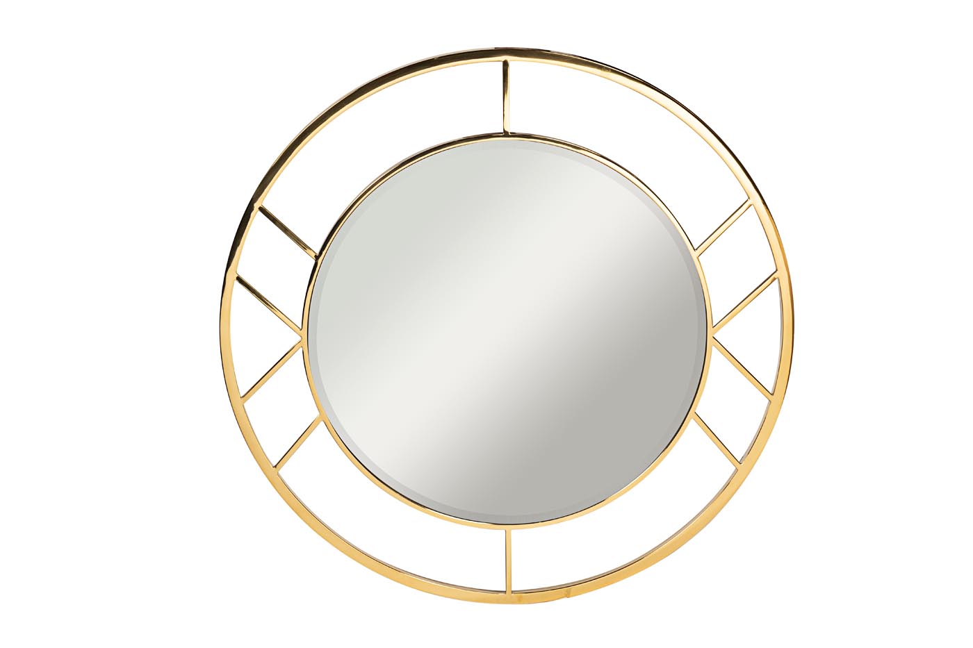 Зеркало круглое в металл. Раме Garda Decor KFG082