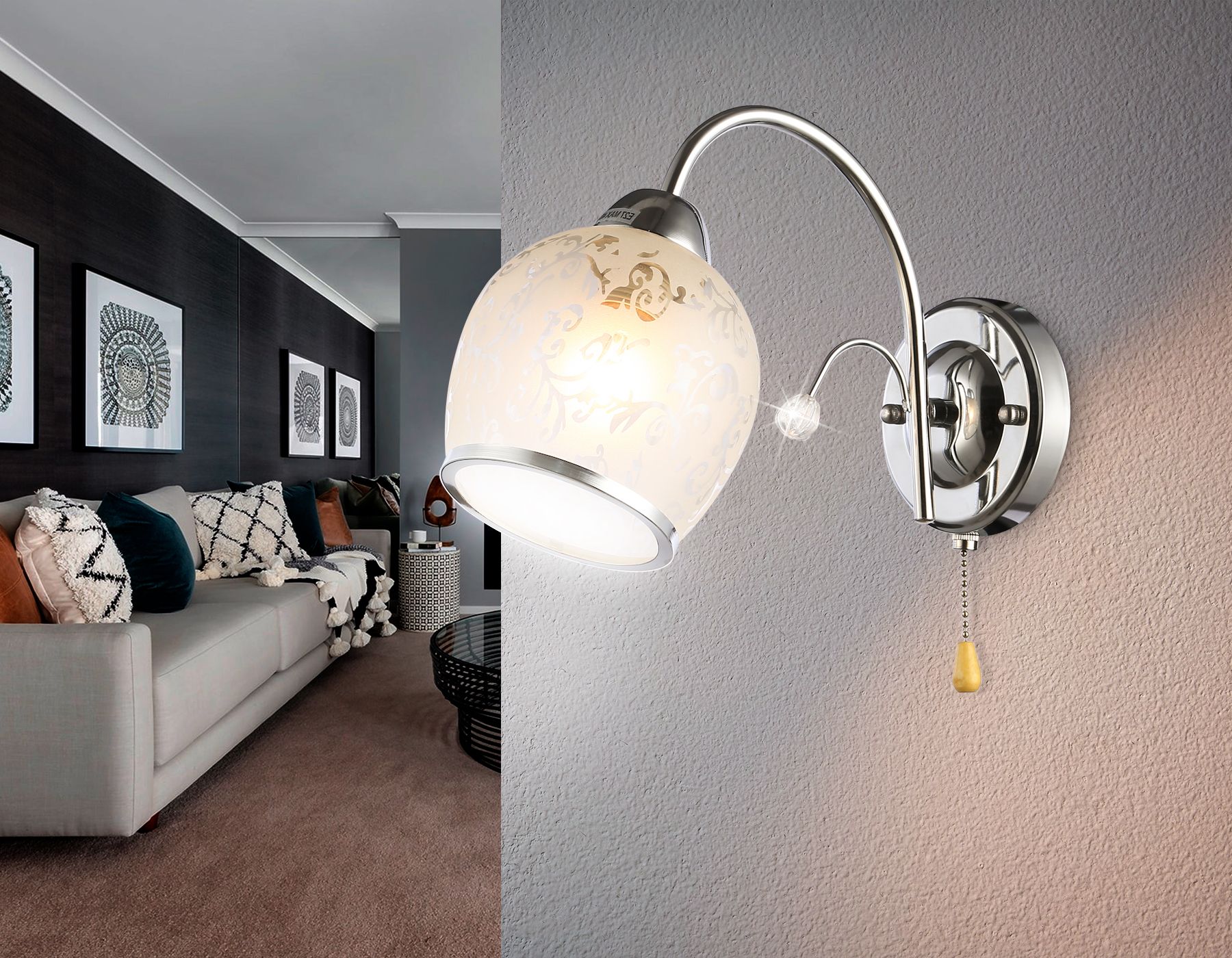 Бра Ambrella light с выключателем Traditional TR3194_AMB