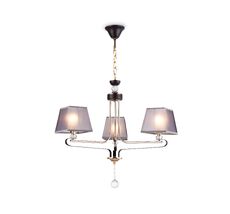 Подвесная люстра с абажуром и хрусталем Ambrella Light Modern TRADITIONAL TR4614_AMB