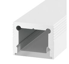 Алюминиевый профиль Design LED LS1613, 2500 мм, белый 00-00010364_SW