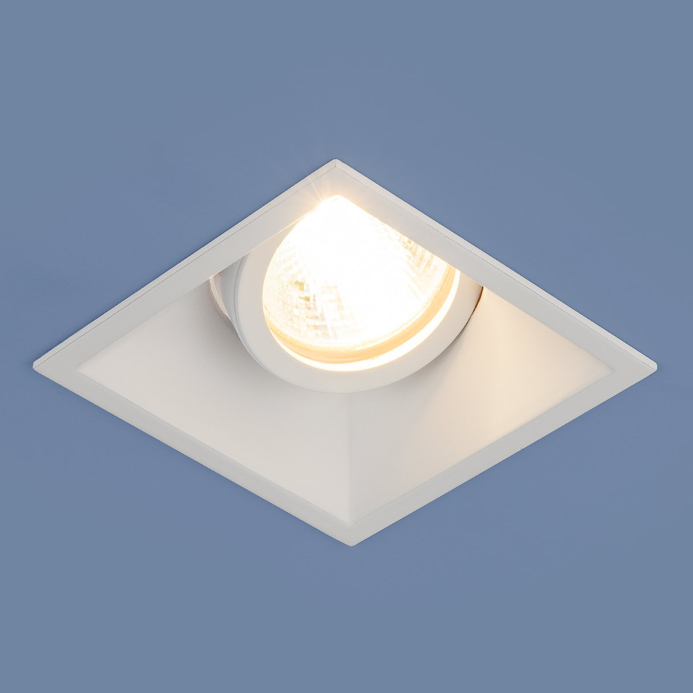 Встраиваемый светильник направленного света WH белый Elektrostandard a036508_ES