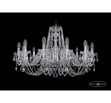 Хрустальная люстра Bohemia Ivele 1402/12/300 Ni_BI