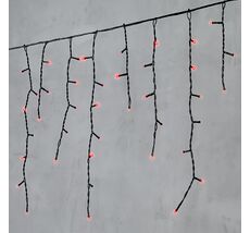 Световая Бахрома 240 led, 4,9х0,5m, красный PIL240-11-2R