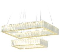 Подвесная люстра Ambrella light светодиодная с хрусталем Traditional TR5007_AMB