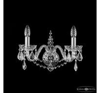 Бра Bohemia Ivele Crystal 1411B/2/160 Ni Leafs_BI