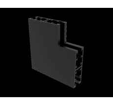 Внутренний соединитель для магнитного двустороннего шинопровода угловой Crystal Lux CLT 0.226 02 BL_CR