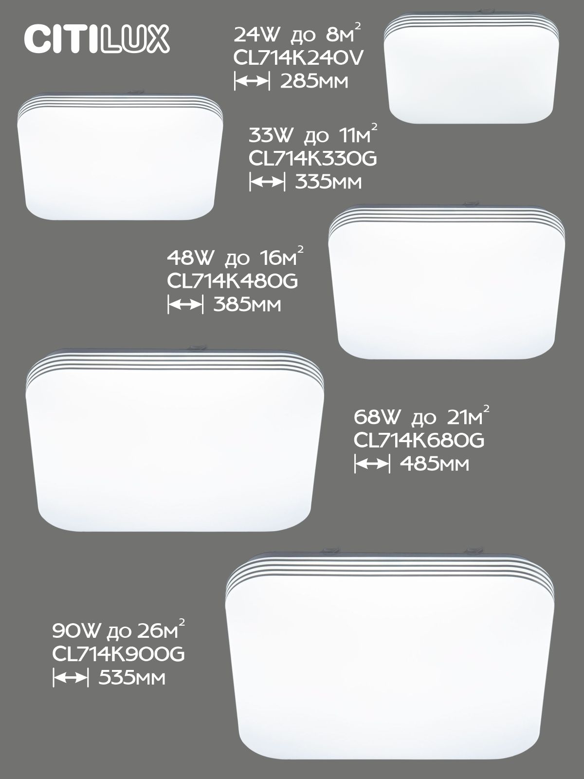 Потолочная люстра CitiLux Симпла CL714K900G