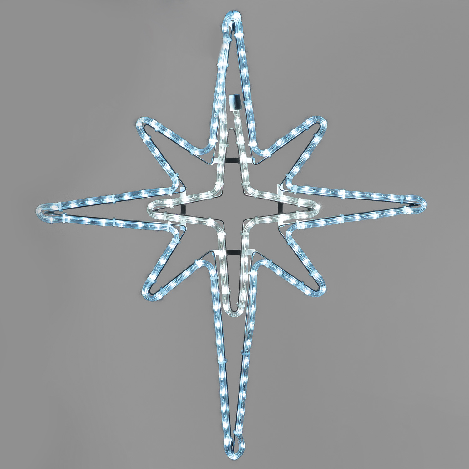 Светодиодная Фигура Полярная Звезда 70 x 60 см Небесно-Голубая, IP65 LTC PLR-8-2SB