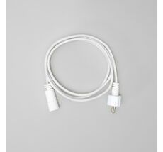 Соединитель 1м для Нитей 24В без Возможности Управления, Провод Белый ПВХ, IP65 LTC SLL1m-8-1