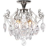 Потолочная люстра хрустальная E27*60W Escada 1123/4PL Chrome_ESC