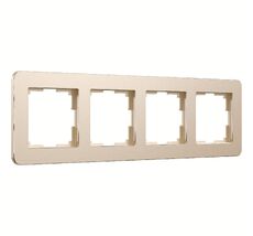 Рамка на 4 поста Platinum шампань Werkel a059220_WR