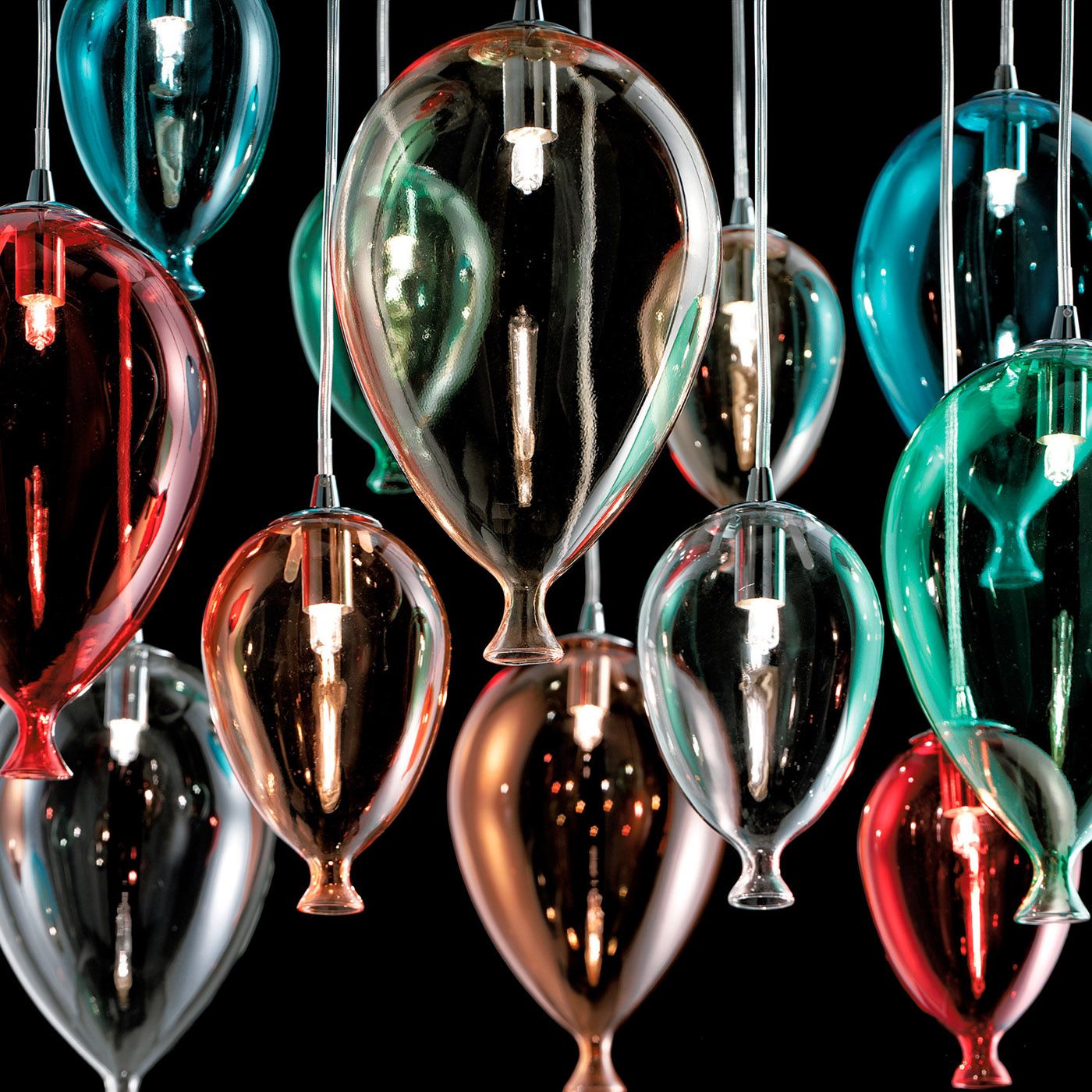 Подвесная люстра Ideallux CLOWN SP12 COLOR_IL