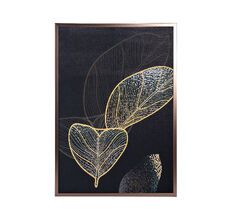 Холст Золотые листья-2 Garda Decor GOLDEN LEAVES 89VOR-GOLDEN LEAVES-2