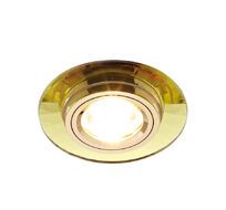 Встраиваемый светильник Ambrella light Crystal 8160 GOLD_AMB