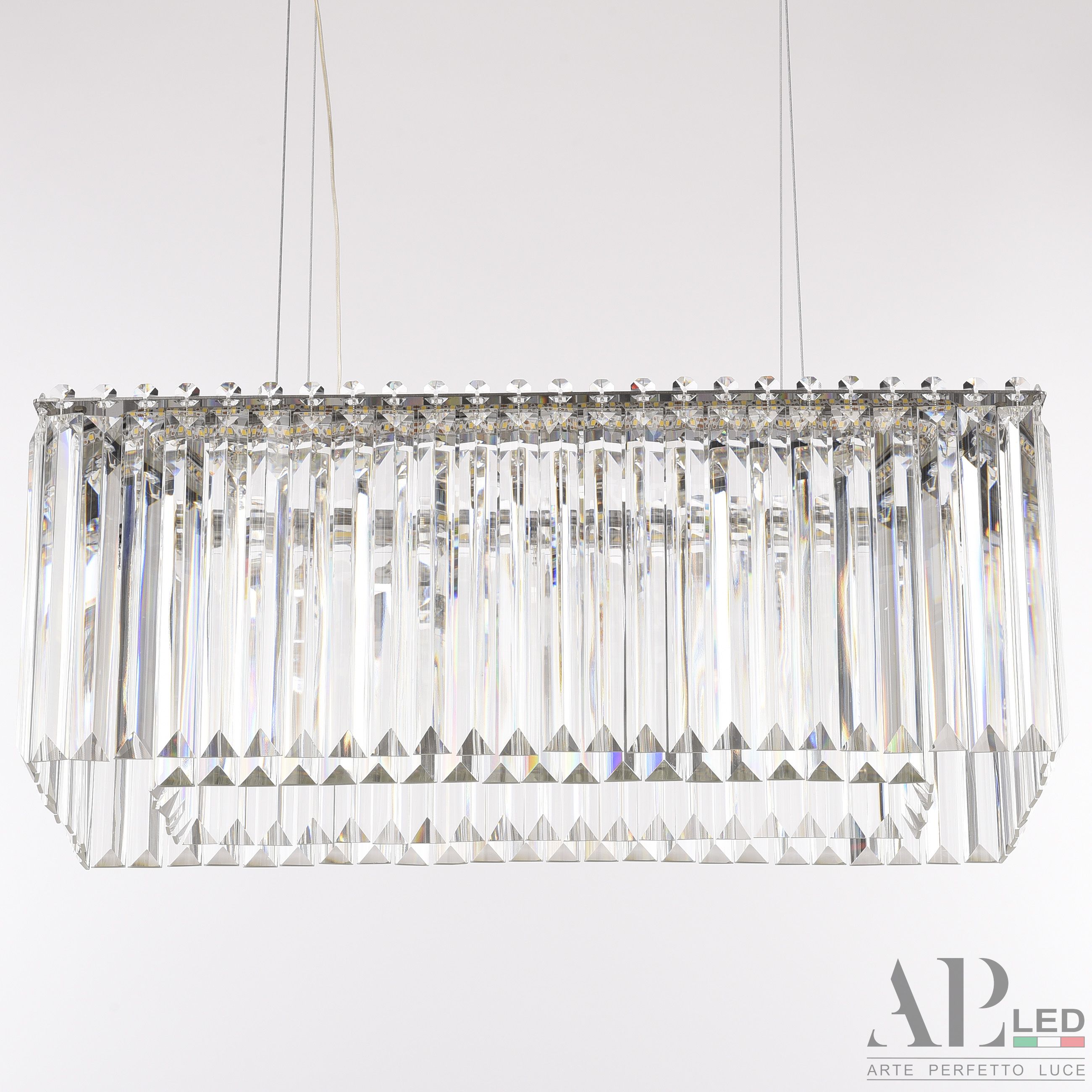 Хрустальная люстра APL LED Sicilia SH11.57.A.Ni.4000_BI