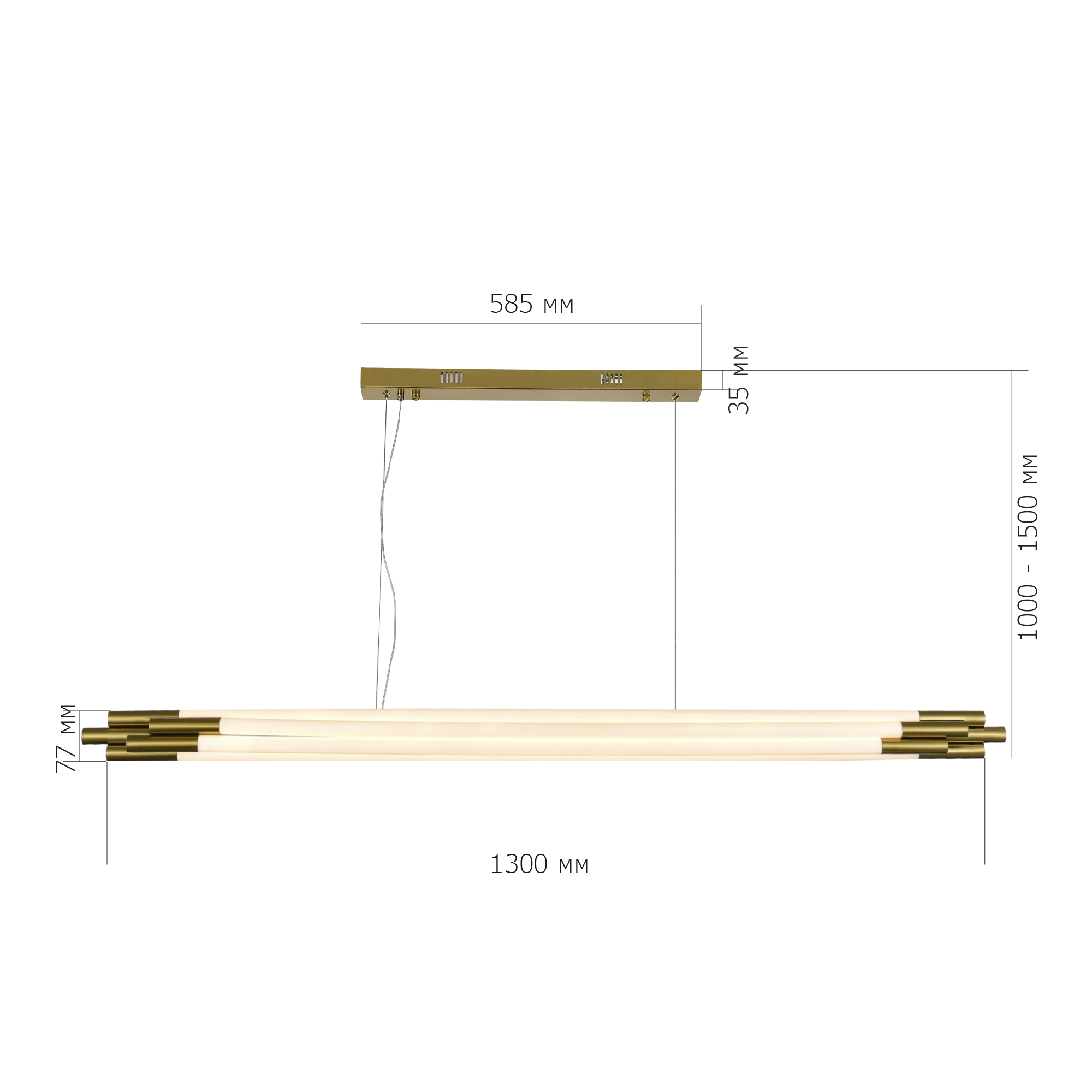 Подвесные светильники ST LUCE DALLAMOS SL6237.303.58