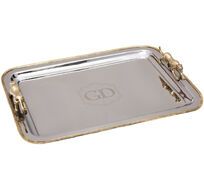 Поднос декоративный Garda Decor Леопард 95IM-16523