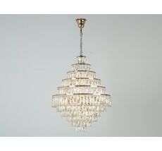 Подвесная люстра Newport 10125+15/C gold_NP