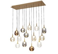 Подвесная люстра MANTRA ANDROMEDA 8936+14PL_MN