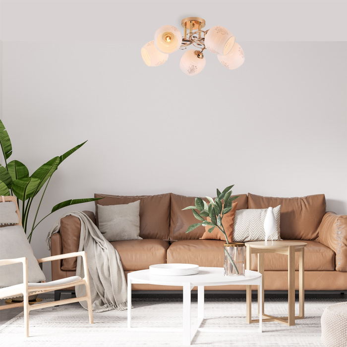 Потолочная люстра на штанге Escada 1121/5PL_ESC