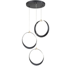 Подвесной светильник с пультом управления LED (14014/3P Black) Indigo V000072L