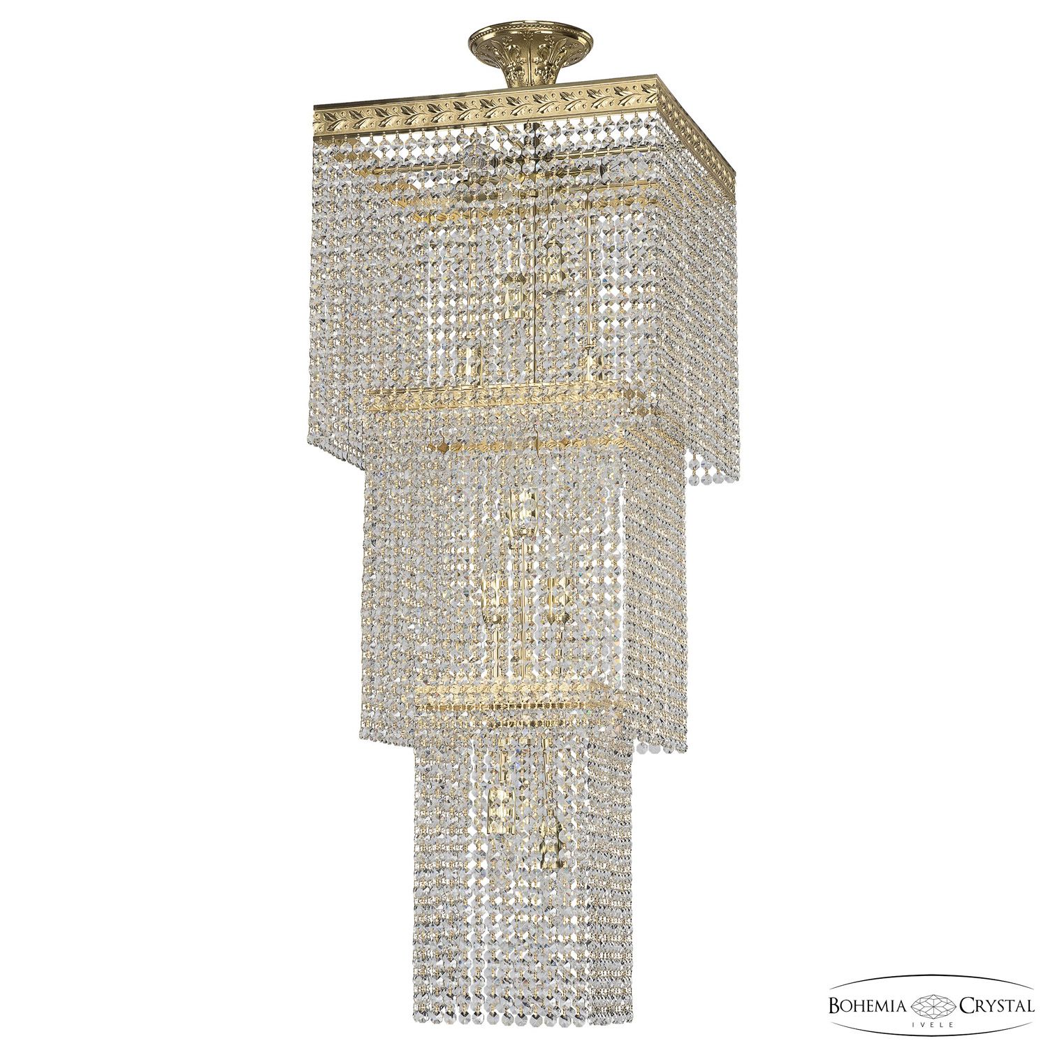 

Каскадная люстра Bohemia Ivele Crystal 8330 83302/40IV-100 G, 83302/40IV-100 G