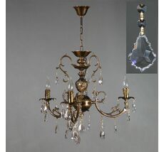 Хрустальная люстра Ambiente Ambient 8888/3 PB Leaf crystal_BZ