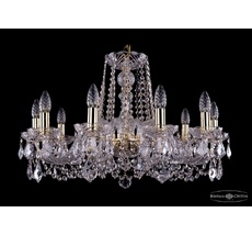 Хрустальная люстра Bohemia Ivele 1402/10/240 G Leafs_BI
