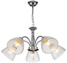 Подвесная люстра 658/5PL E27*40W Escada 658/5PL Chrome_ESC