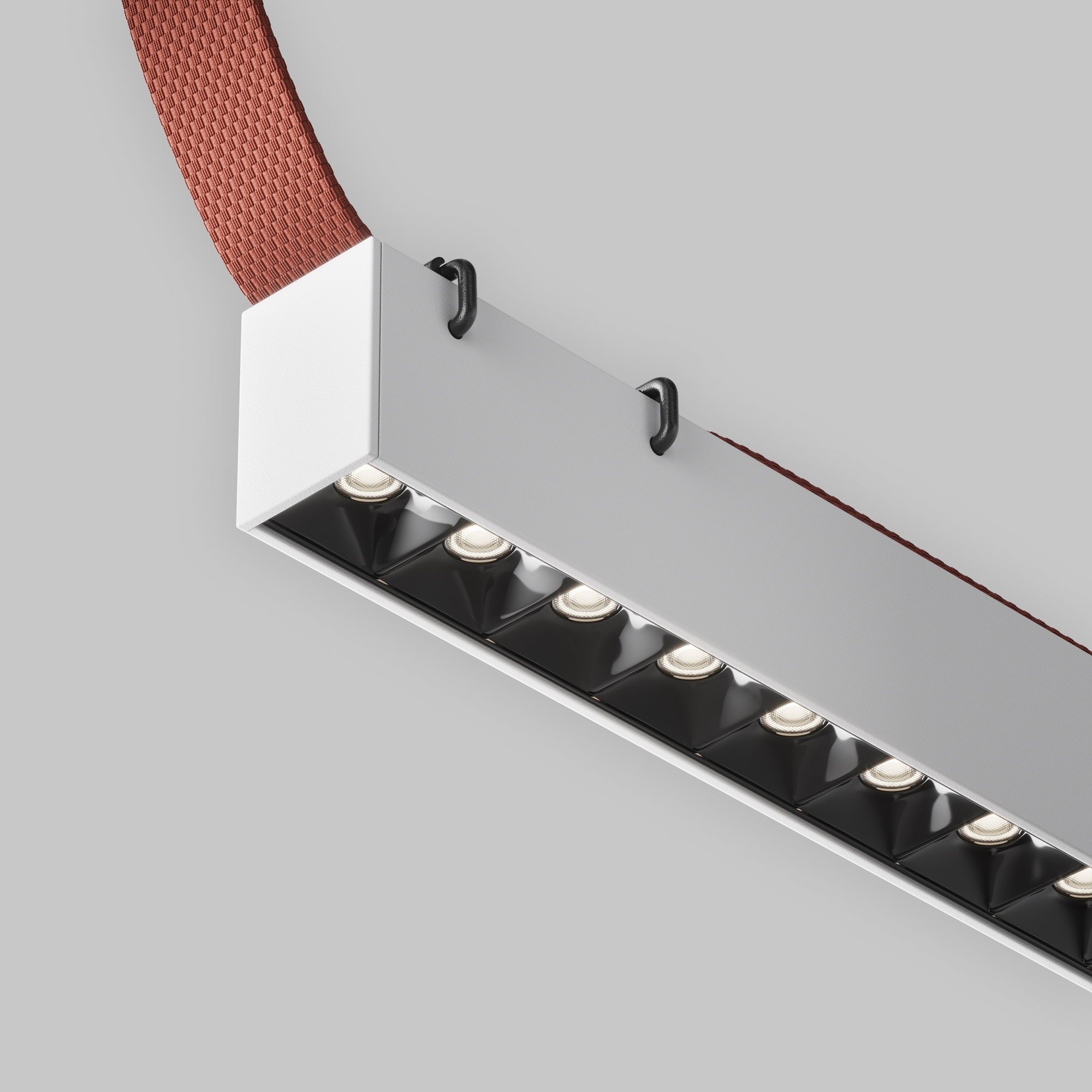 Подвесной светильник для трека-ремня Maytoni Points TR128B-24W4K-M-W_MY